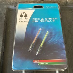 Fly Fusion Red & Green Ink Refills *New*